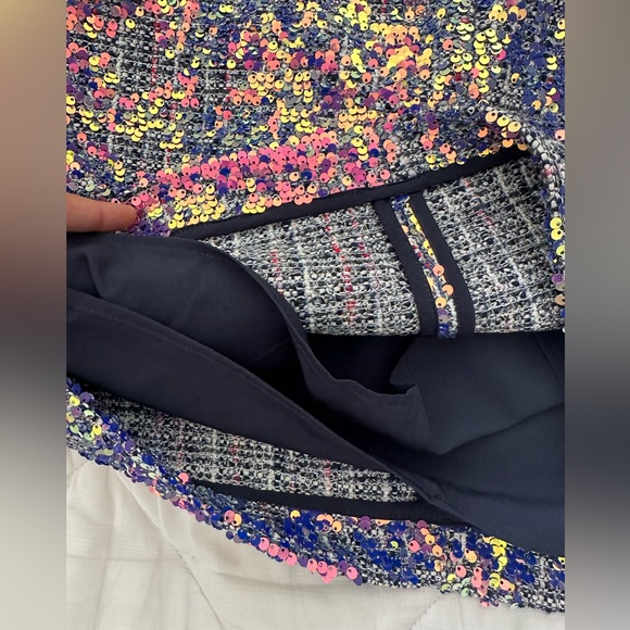 Hilary Radley for Katherine Barclay Sequin Skirt size 8/ M - Picture 3 of 3